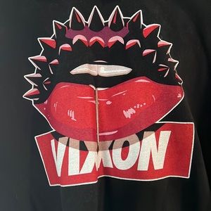 Dixxon/Vixxon Spiked Lip Hoodie